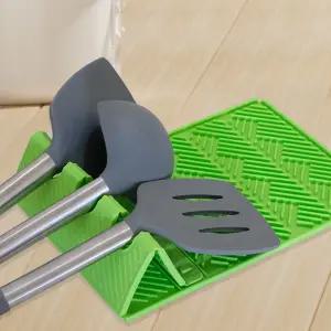 [베스트TOP100]주방 조리도구 실리콘 드라잉매트 설거지 건조매트