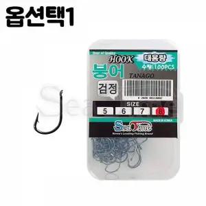 TBZ ST 국산 붕어바늘 벌크 대용량 민물낚시 다나고 훅