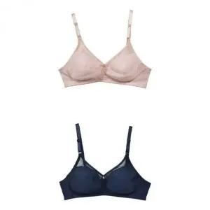 시원한 착용 인견 노와이어 브라 B컵 여성속옷