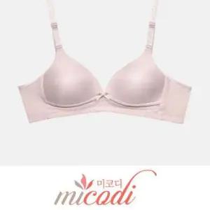 노와이어 A컵 통기성 풍기인견 순면 속옷 브라
