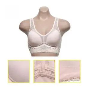 인견 몰드 A컵 무봉제 런닝 브라탑 베이지 여성 속옷