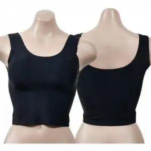 무봉제 베이직 누디 롱 이너탑 브라 컬러웨어