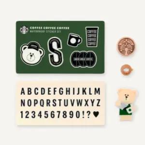 스타벅스 텀블러 꾸미기 스티커 데코 DIY 세트 선물 BNA