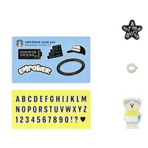 스타벅스 텀블러 스티커 꾸미기 DIY 세트 워터프루프 BNA