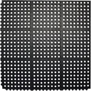 바닥용 엔벨로 연동 고무 바닥 매트 레스토랑 주방 피로 방지 바 도어 없음 - 슬립 실내 실외 샤워 풀 배수