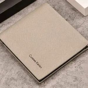 [콩심팥심]남성 반지갑 반지갑 슬림 소프트 남성용지갑 남자지갑 기본 심플