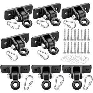 베툴 헤비 듀티 시트 현관 실내 요가 스윙 야외 행거 세트 나무 사다리꼴 하드웨어 놀이터 8개