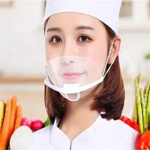 [베스트TOP100]투명 위생마스크 10개입 김서림방지 조리사 마스크