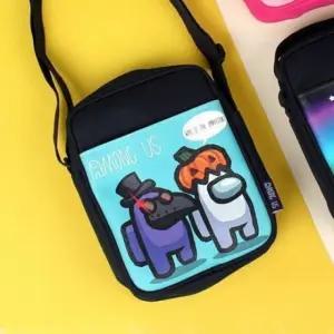 어몽어스 사각 강화형 크로스백형 파우치 할로윈 커플