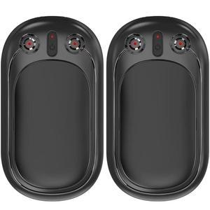핸드 워머 충전식, SECHKISS 2팩 5000mAh 재사용 가능한 휴대용 워머, 2 in 1 전기 포켓 야외, 사냥, 골프, 캠핑에 적합, 여성 남성을 위한 따뜻한 선물 u2026