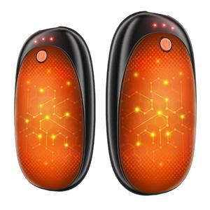 20시간 난방 시간 AI 핸드 워머 충전식 2팩, 워머, 6000mAh 휴대용 포켓 히터, 골프 액세서리, 캠핑 필수품, 남성, 여성, 캠핑, 사냥을 위한 선물 업그레이드하기