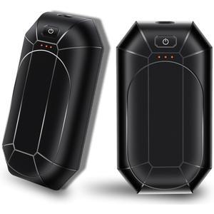 핸드 워머 2팩, 충전식 전기 워머, 20시간 길이의 안전 난방, 휴대용 포켓 히터, 크리스마스 선물, 야외, 사냥, 골프, 캠핑 액세서리 준비