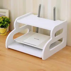 셋톱박스거치대 숨기기 거치대무타공 TV 선반