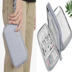 악세사리가방 오픈 이어폰 여행 다양한 휴대용 케이스파우치 다용도치 디지탈치 디지털치 소품치 기기화장