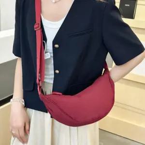 크로스백 반달 컬러 반달가방 포켓크로스 반 샤니텐 크로스백 만두 SD-250306 만두가