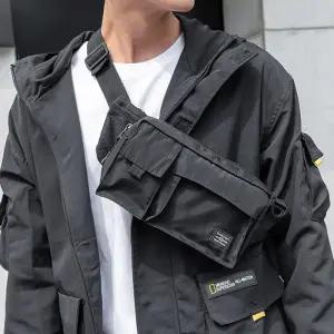 크로스백 메신저 힙색 스퀘어 미니 일수가방 허리색