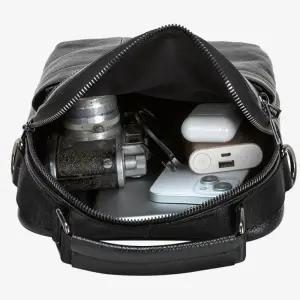 출퇴근가방 남성 숄더백 소가죽 심플 토트크로스백