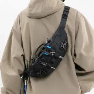 캐주얼 등산 여행 힙색 (3color) 아웃도어 낚시 가방 크로스백