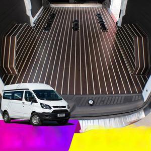 방수 바닥 매트 캠핑카 요트 차량 바닥재 미끄럼방지 우드무늬 장판