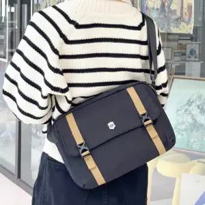 학생 크로스백 (4color) 직장인 편한 가방 데일리 캐주얼백