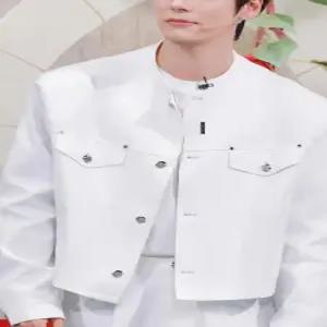 남성 춘추 캐주얼 자켓 상의 코트 숏 차이나 트렌드 정장 정장재킷 admr3