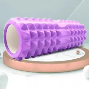 스트레칭 PVC 폼롤러 홈트 돌기 마사지