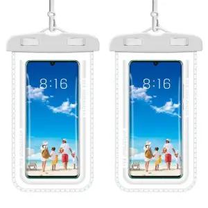 IPX8 방수케이스 방수팩 스마트폰 뉴워터 휴대폰방수팩가방 핸드폰방수팩가방 2p(화이