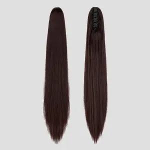 집게가발 인조가발 집게핀 정수리 부분가발 스타일링