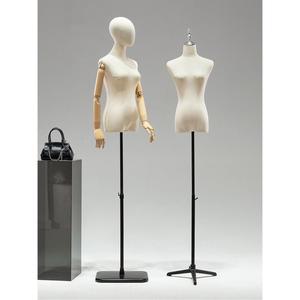 마네킹 스탠드 옷가게 실버사각 머리손 플레이트/패키지 아동마네킹 의류피팅