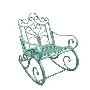 1인용 테라서 공원 안락의자 흔들의자 철제 체어