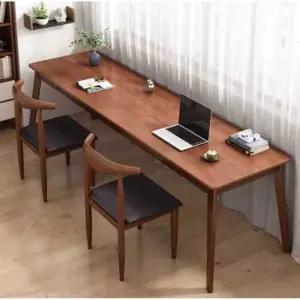 2인용컴퓨터책상1800 데스크 게이밍 테이블 거실 좌탁 원목