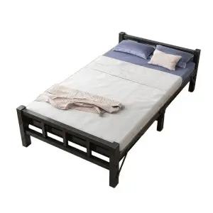 싱글 고급 철제 90cm 침대 2인용 1인용 자취방