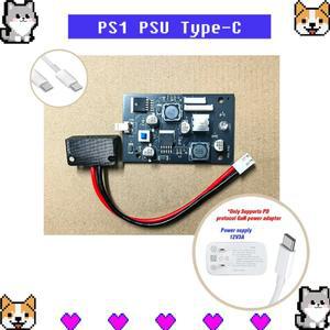 플스호환 PSU 타입 C 12V 전원 공급 보드 플스호환 1 팻 게임 콘솔 교체용