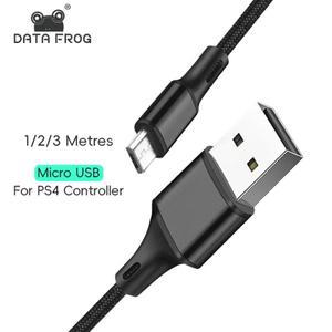 데이터 개구리 1M 2M 3M 플스호환 컨트롤러 용 충전 케이블 Gampad 조이스틱 게임 액세서리 USB