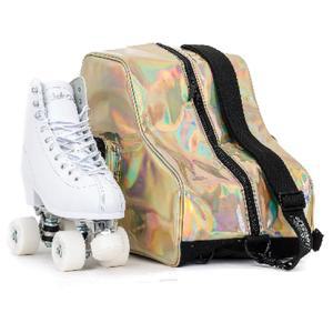 FYDELITY 여성용 롤러 스케이트 백 - 이상적인 하키 조절 인라인 아이스 모든 백팩으로 적합 | 스케이터를 스케이트, 스케이트에 선물 스트랩이 위한 가능한 멀티컬러 전환 튼튼한 디자인