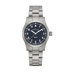 [하프클럽/해밀턴]해밀턴 H69401140 카키필드 남성 메탈 쿼츠 38mm