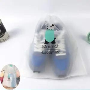 [콩심팥심]여행용 소품 옷 신발보관 방수 비닐주머니L 1P 비닐