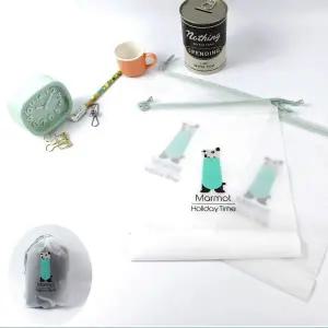 [콩심팥심]젖은 옷 여행 소품 보관 방수 비닐주머니M 1P 팩 속옷