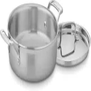 쿠시나트 멀티클래드 프로 스테인리스 3쿼트 카세롤 커버 포함