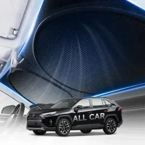 [2025년 업그레이드] 두구쿠 윈드쉴드 선쉐이드 [100 선 블록 및 얼음 결정 냉각] 실내 보호 자동차 냉각