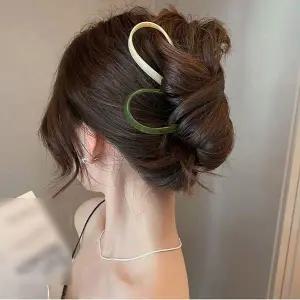 U자형 자개 비녀