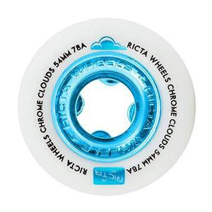 54MM 크롬 클라우드 블루 78A RICTA 스케이트보드 바퀴