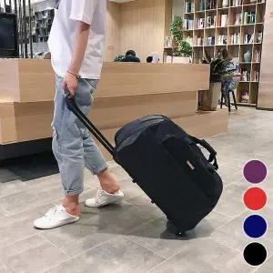 [콩심팥심]휠캐리어 보스턴백 ELG140 출장용 결합백 여행 소품 패션잡화