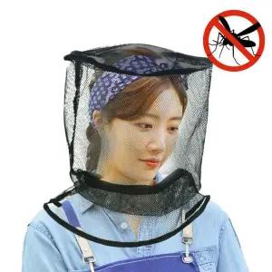 [콩심팥심]양봉 모자 남자 낚시 얼굴보호 햇빛가리개 쓰는 모기장 낚시모자