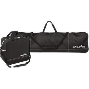 ATHLETICO 투피스 스노우보드 및 부츠 백 포함 사이즈 (블랙) | 콤보 13 보관 운반 1개 165CM 최대