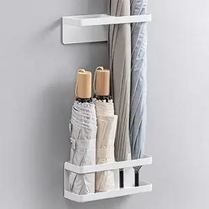 현관문 자석 철제 우산꽂이 장단우산 길이조절보관함 (KYR-WFHKG1I)