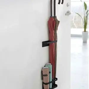 2컬러 우산꽂이 자석 멀티용 현관문걸이 철제 무타공 (KYR-WFHQGAL)