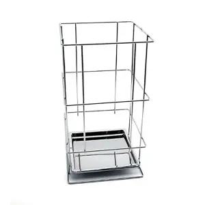 우산꽂이 도금 탈착식 물받이 우산통 거치대 정리함 (KYR-W6456A4)