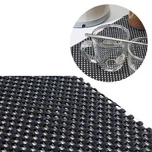 잘라쓰는 논슬립매트 30x50cm 블랙 미끄럼방지 주방 (KYR-WEF1222)