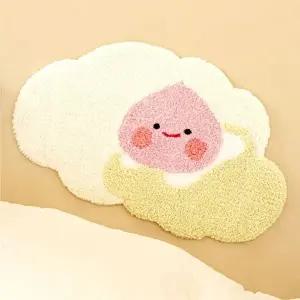 카카오 에이프릴샤워 형태 발매트 1P 거실 카펫 러그 (KYR-WDB4B8B)